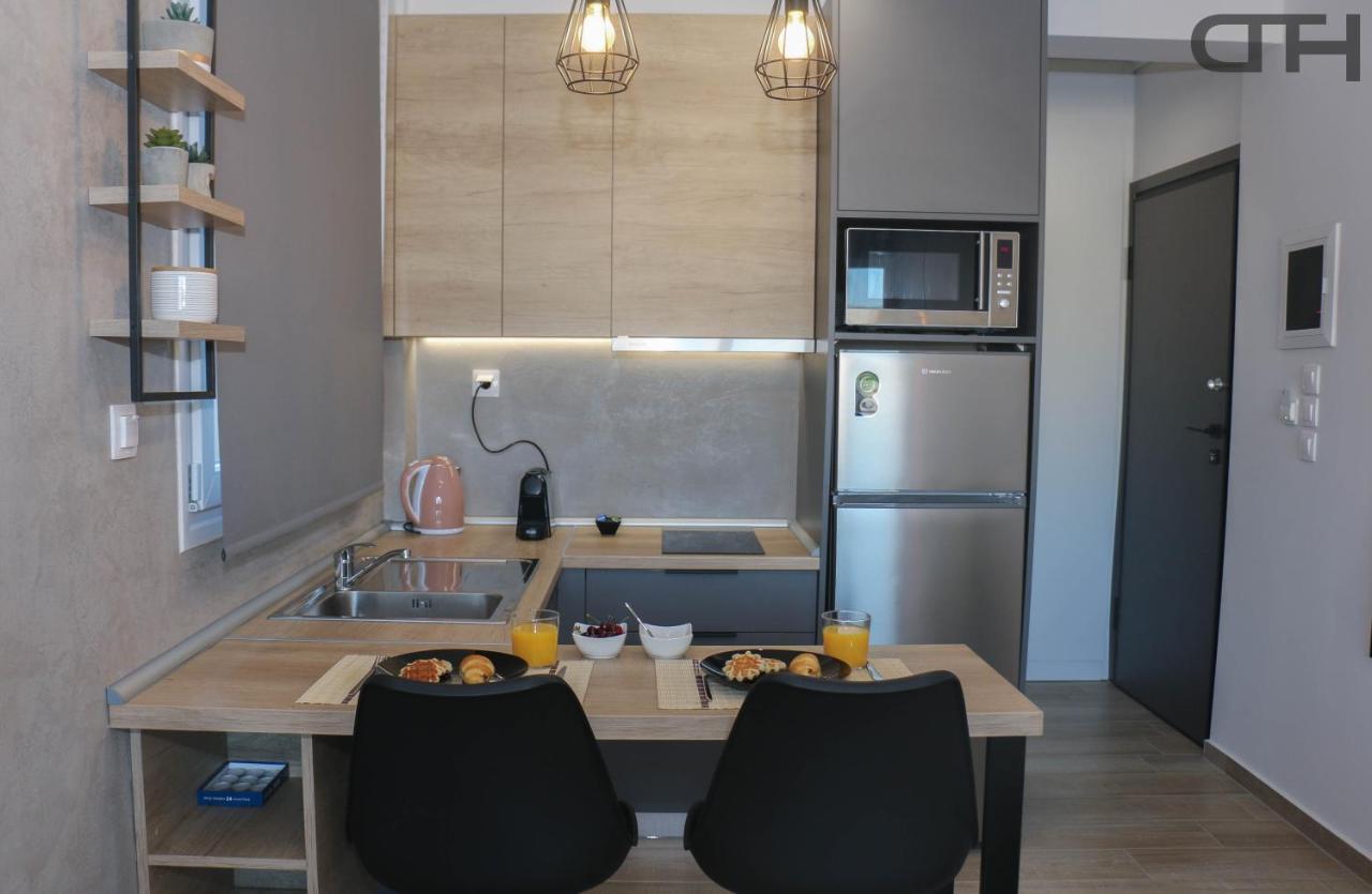 New Deluxe Studio 3 Downtown Thessaloniki - Fully Equiped ภายนอก รูปภาพ
