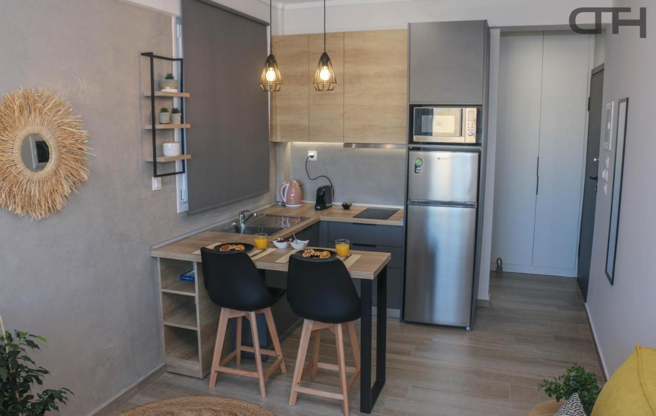 New Deluxe Studio 3 Downtown Thessaloniki - Fully Equiped ภายนอก รูปภาพ